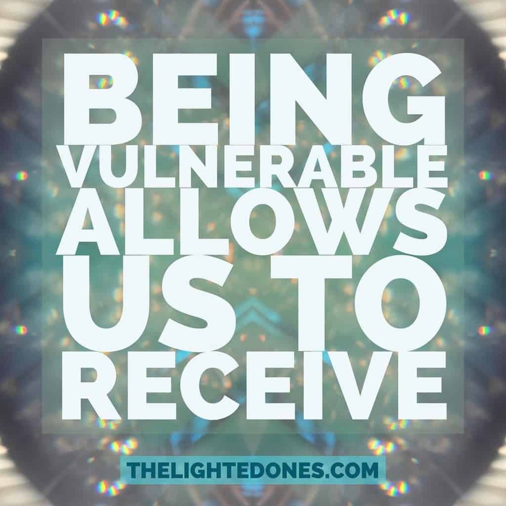 Featured image for “Being Vulnerable Allows Us to Receive”