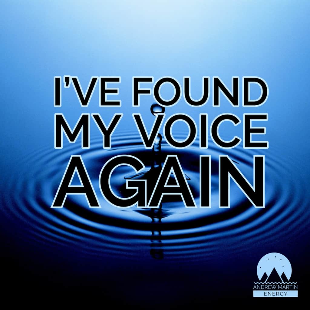 Featured image for “I’ve Found My Voice Again”